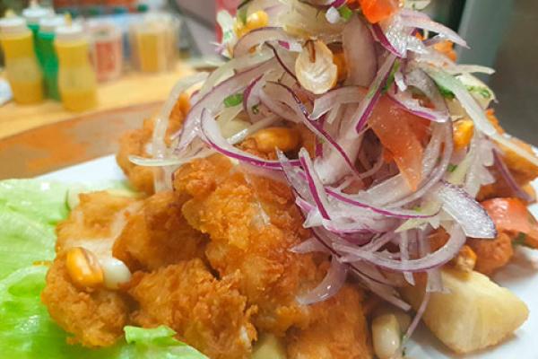 Pescado rebozado